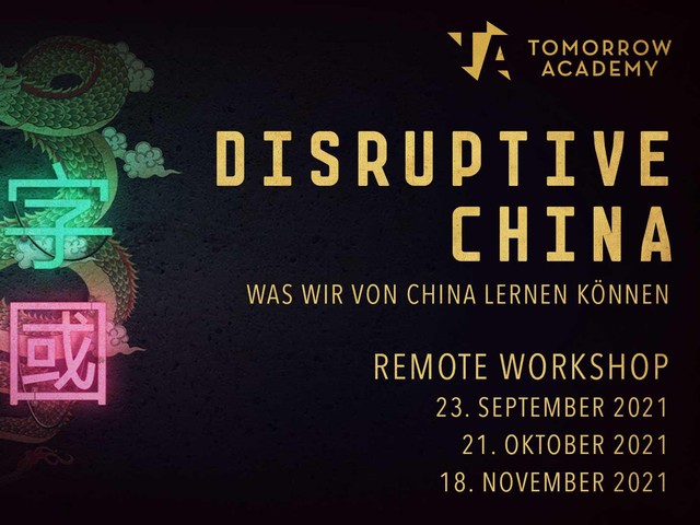 Disruptive China komplett - alle drei Teile des MCM-Workshops an einem Vormittag