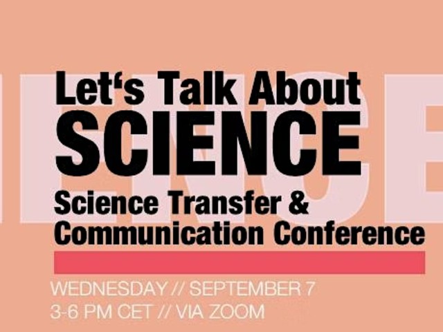 Let’s Talk About Science-Conference by eDOCation & Matter of Facts am 7.9.2022