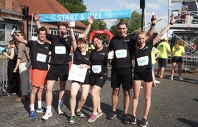 Marketing Alumni beim Leonardo Campus Run 2024